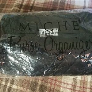 Miche black purse organizer